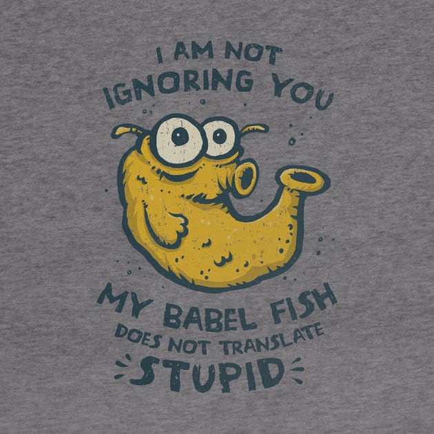 Babel Fish by kg07_shirts